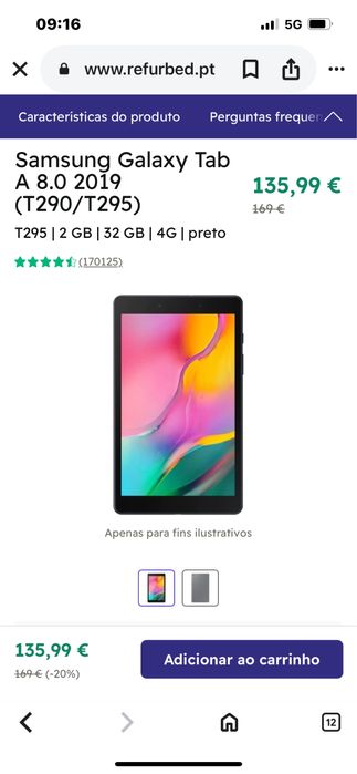 Vendo duas tablets em perfeito estado