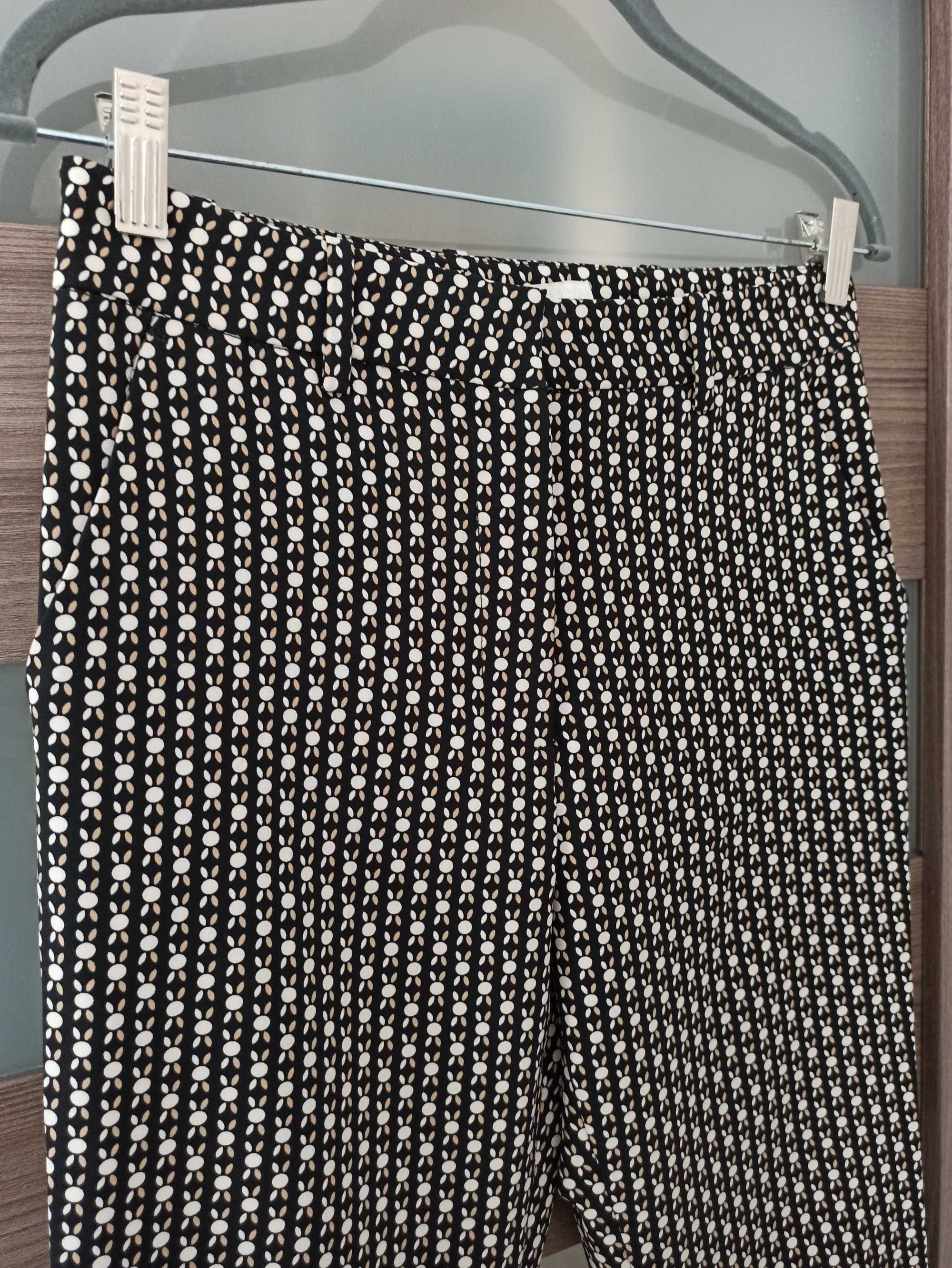 Spodnie 36 S H&M eleganckie cygaretki