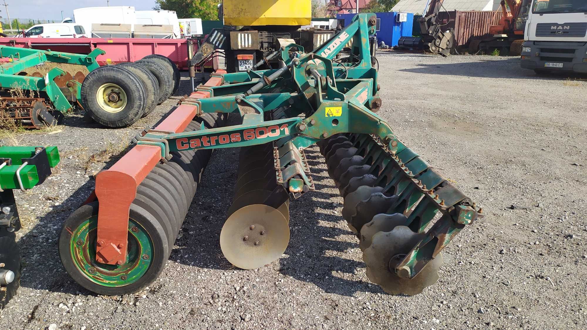 Борона Дискова AMAZONE Catros 6001 - (Амазоне Катрос) - 6м