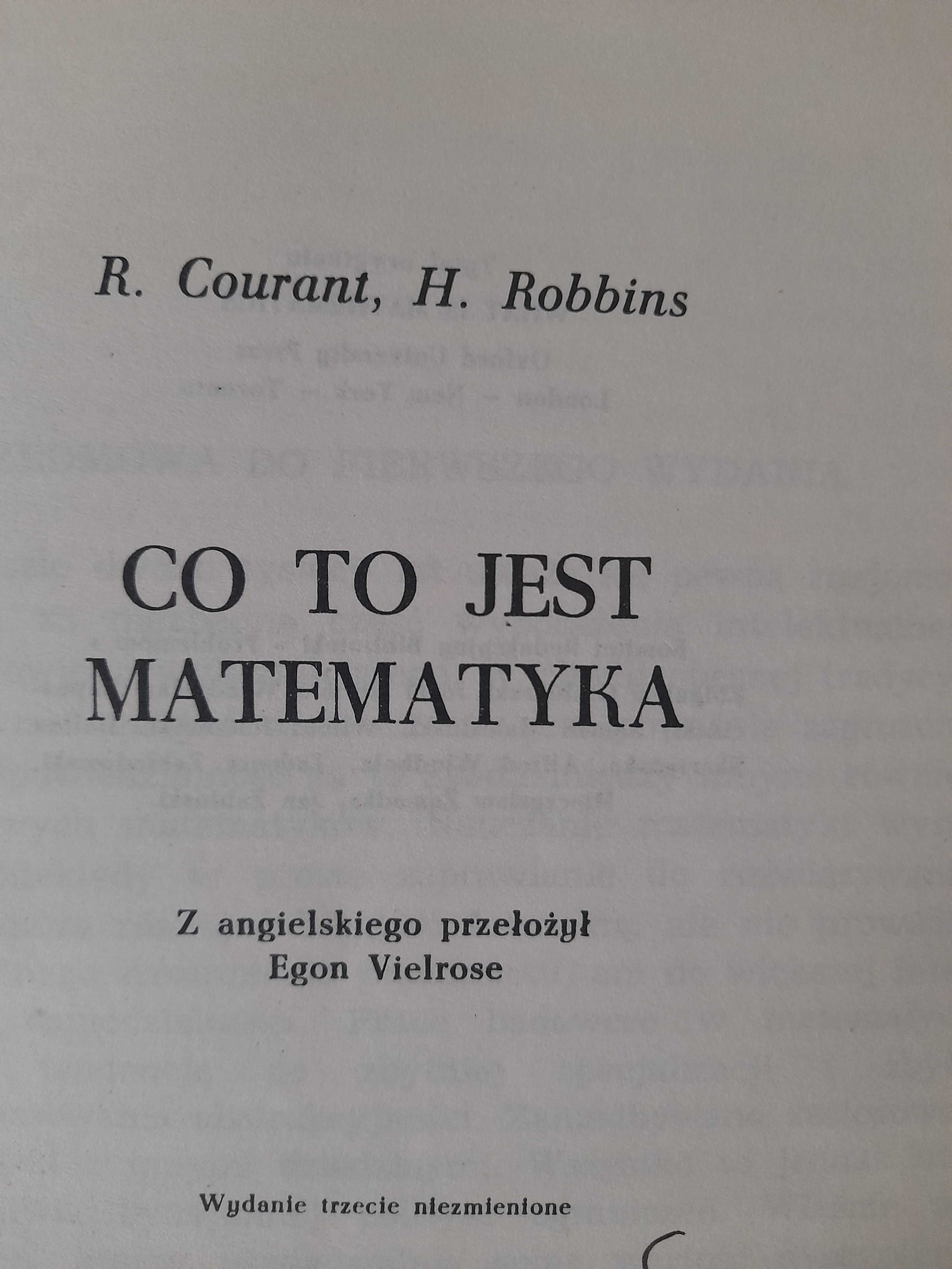 Co to jest matematyka R. Courant, H. Robbins