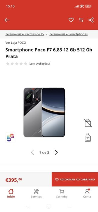 Poco f7 prata edição limitada 12gb+256gb
