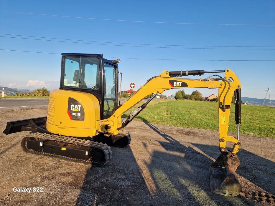 Caterpillar 303.5 ECR  Minikoparka Cat 303.5ECR