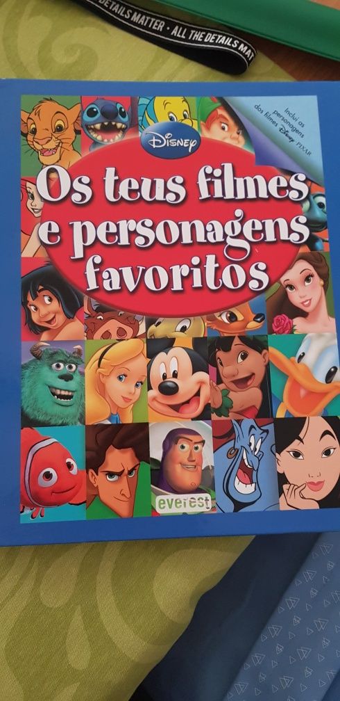 Vendo livro "os teus filmes e personagens favoritos" Everest