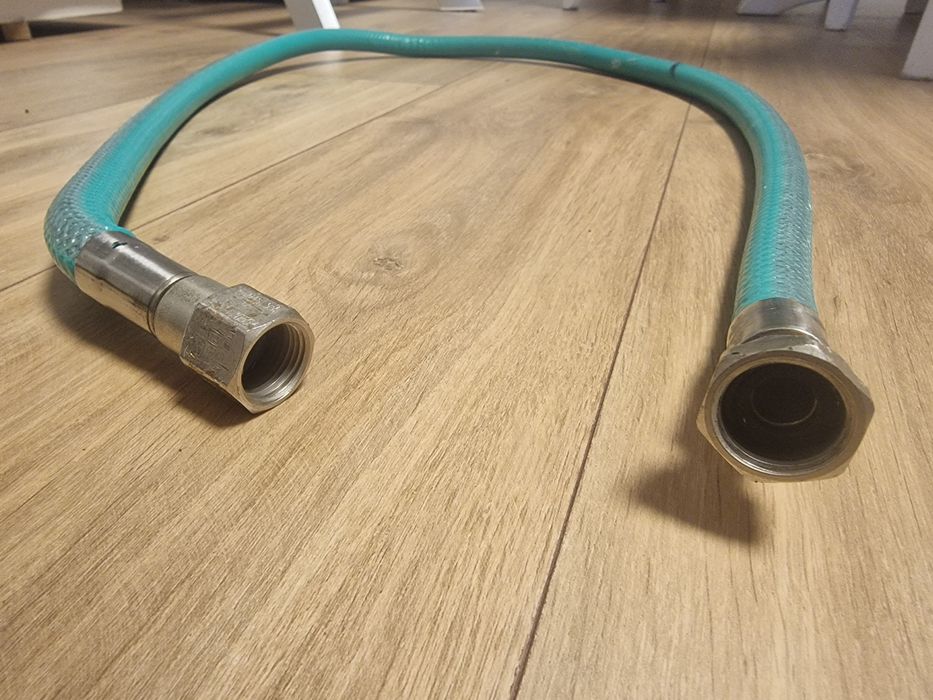 Wąż przyłączeniowy elastyczny nierdzewny do gazu ziemnego 150 cm