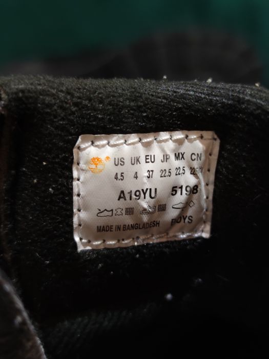 Buty damskie skórzane firmy Timberland