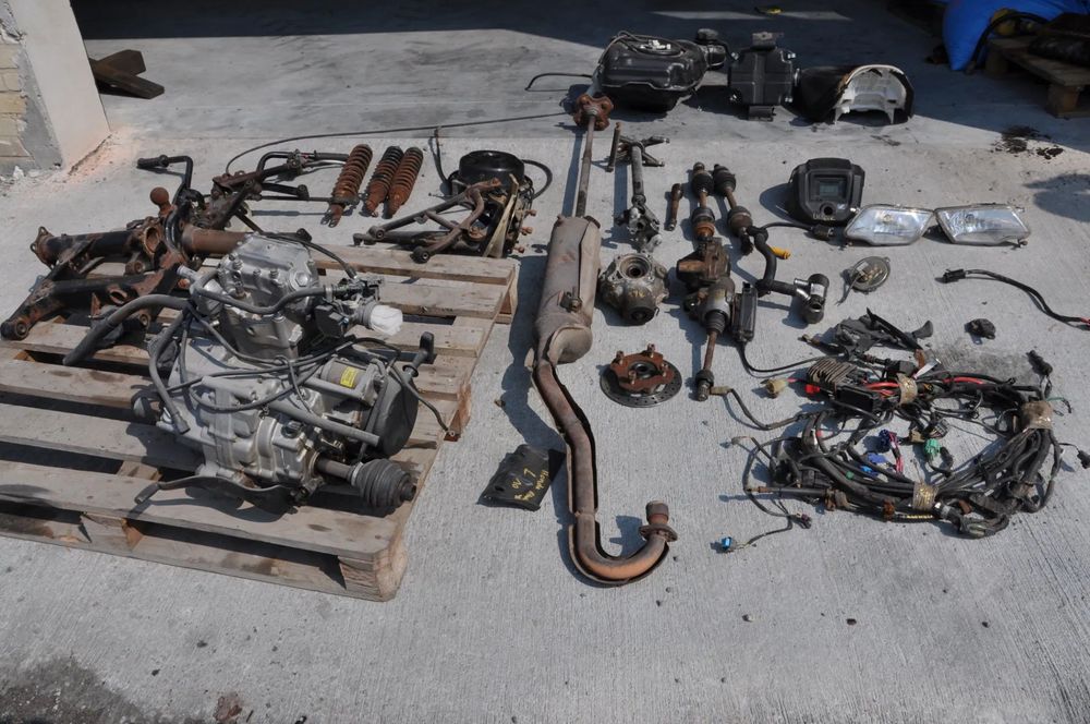 SILNIK SKRZYNIA BIEGÓW CZĘŚCI QUAD HONDA 420 2016 ROK