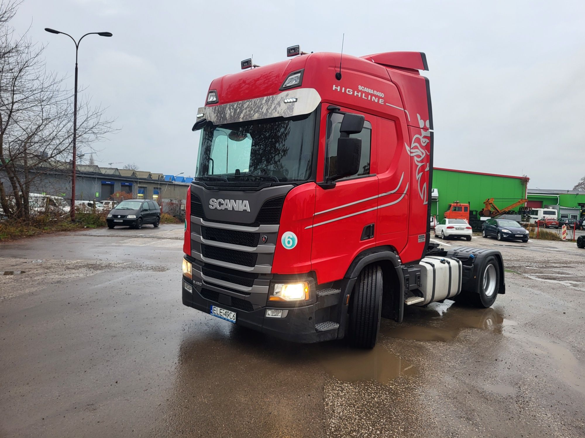 SCANIA  NG R 450 salon Polska