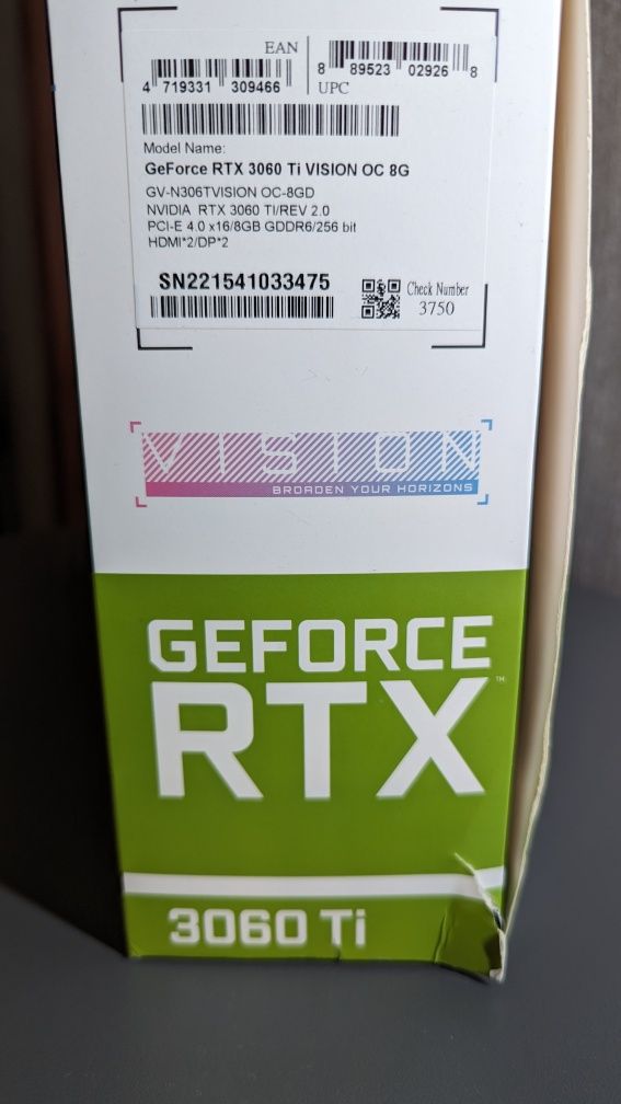Gigabyte RTX 3060 Ti