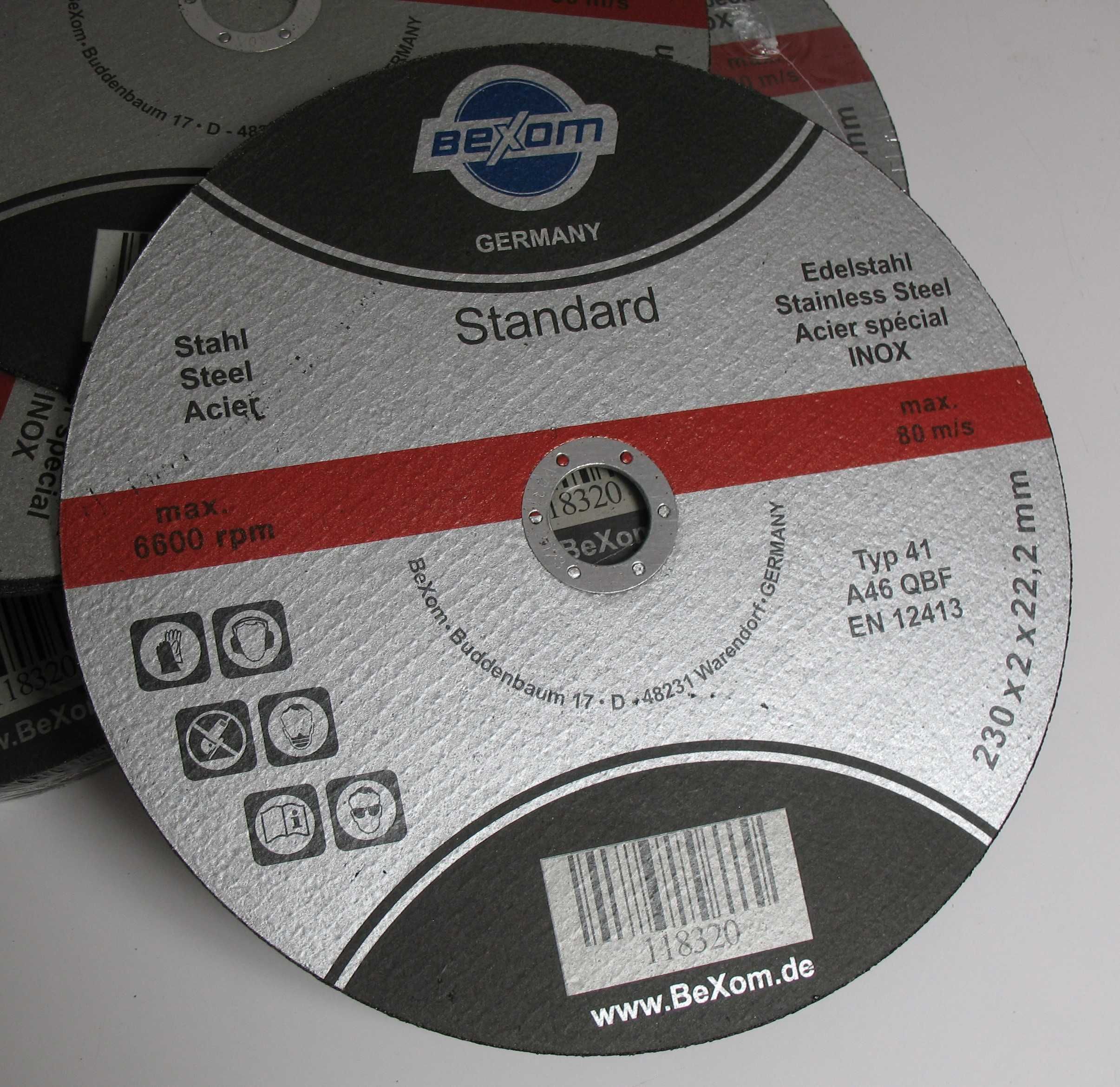 Disco de corte para inox - 230mm x 2mm x 22,2mm Rebarbadora Esquadria