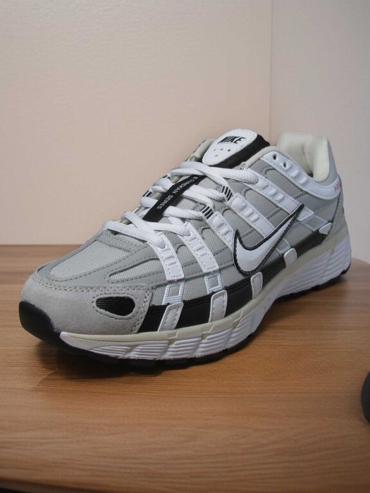 Кросівки Nike Р6000, кроссовки утеплені біло-чорні (0329)