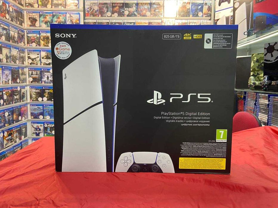 Ps5 Slim 825Gb digital Sony Playstation приставка IGame