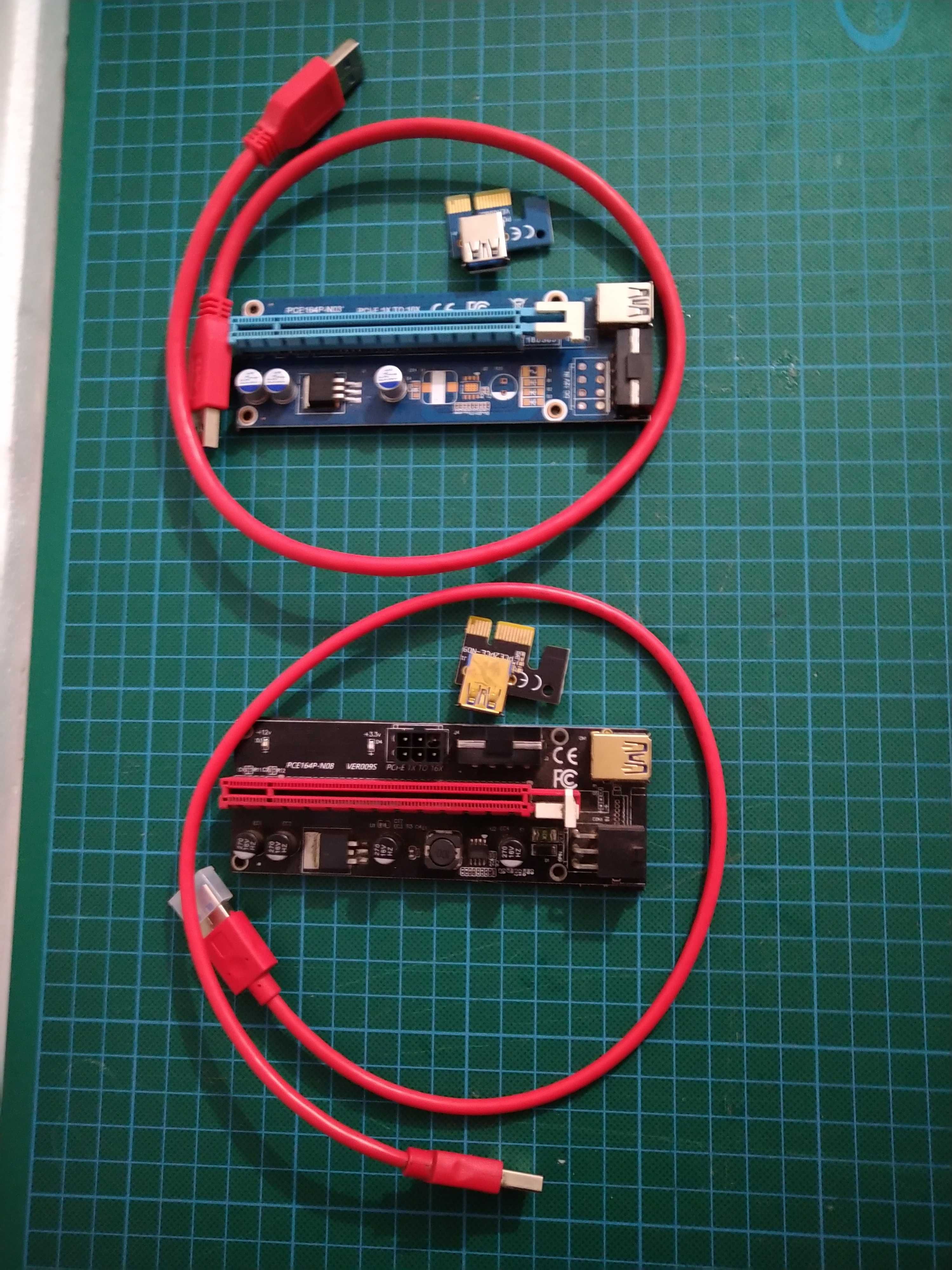 Riser PCI-E 1x - 16x USB 3.0 / Riser PCI-E