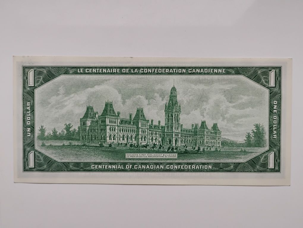 Banknot Kanada - 1 dolar z 1967 r.