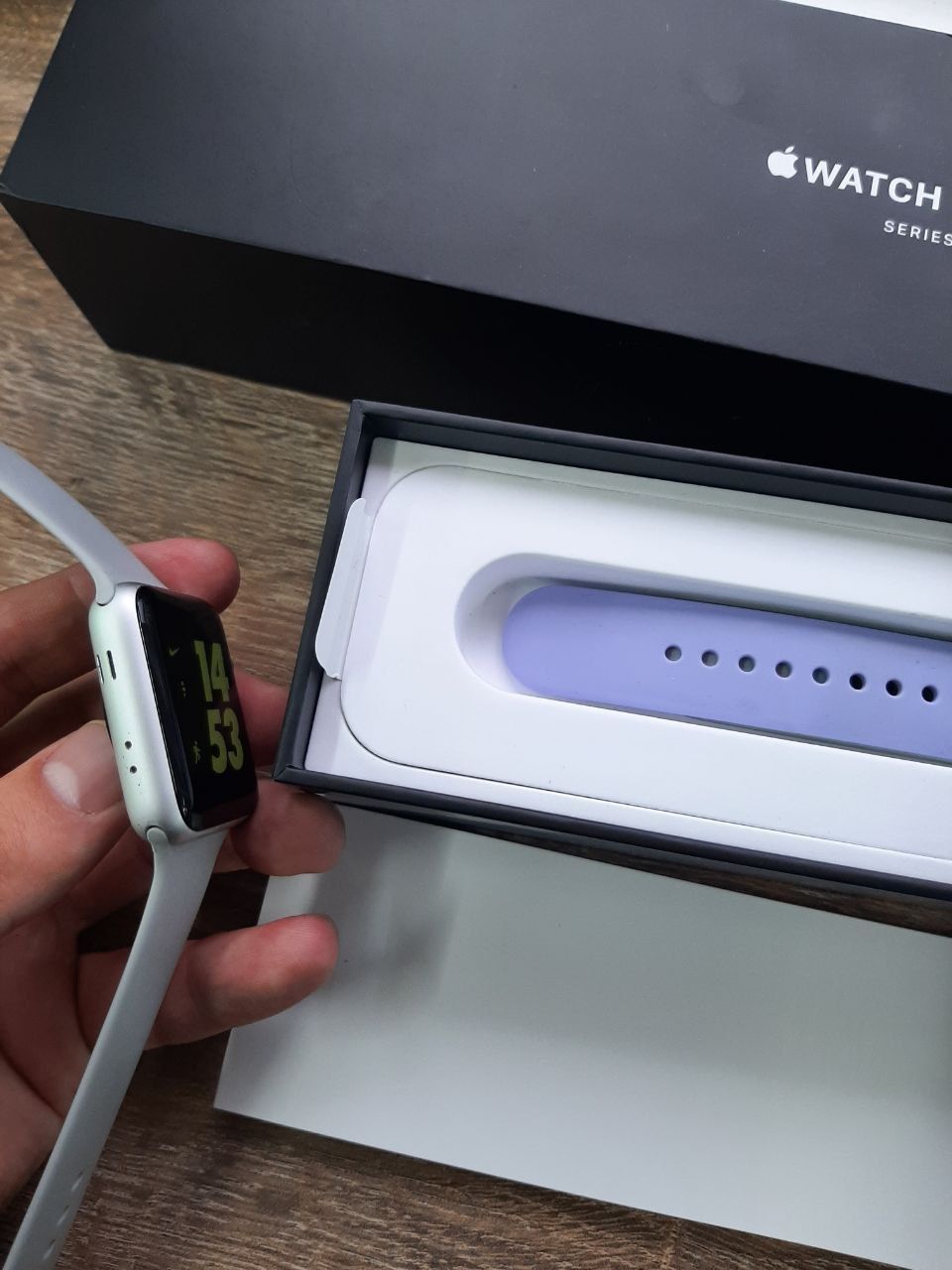 Apple Watch 3 42 Nike LTE Silver