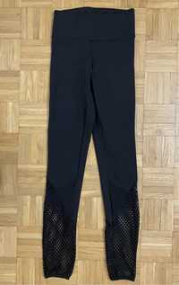 New Look czarne legginsy sportowe xs