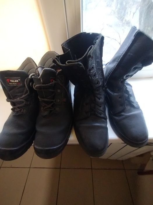 Продам кожаные рабочие ботинки talan