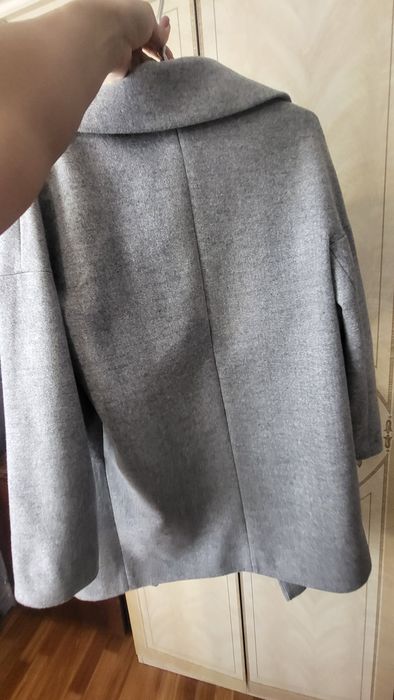 Пальто з поясом, 48 розмір, Л-ХЛ, весна осінь