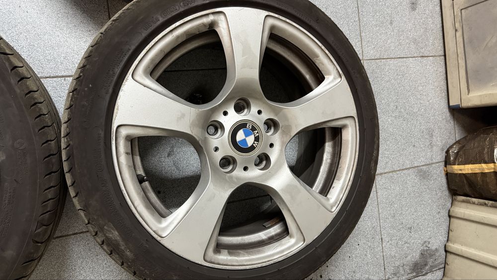 Jantes 17 BMW 5x120 style 157 c/pneus Michelin NOVOS negociavel