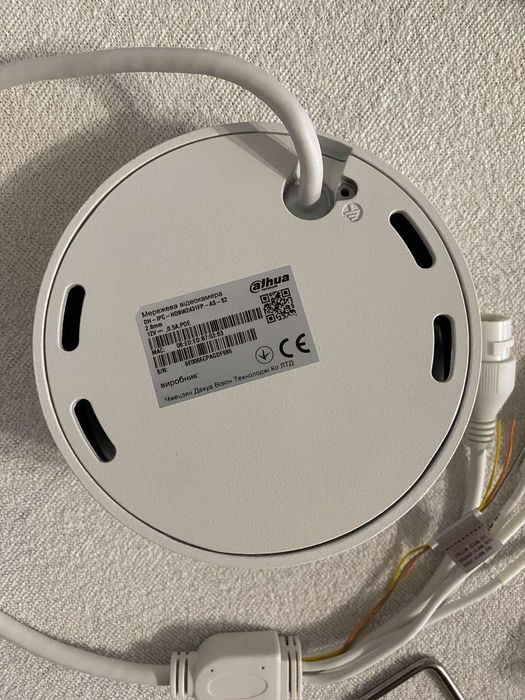 Проф. IP-Камера Dahua Микрофон Карта памяти Металл корпус IP67