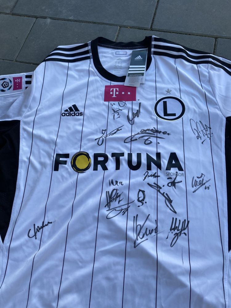 Koszulka z autografami Legia Warszawa 2013/2014