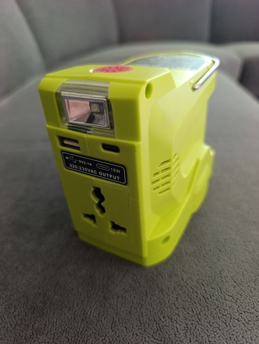 Przetwornica kompatybilna z Ryobi 200W 230V 18V. Nowa