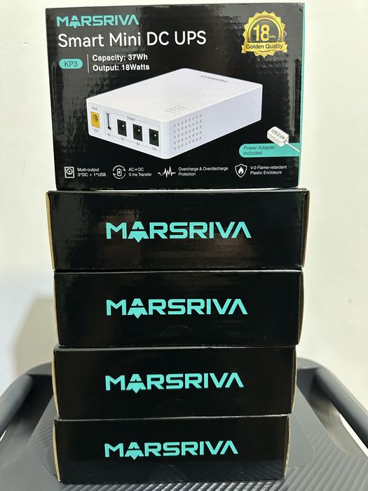 ДБЖ Marsriva KP3 10000 mAh, павербанк для роутеру Wi-Fi