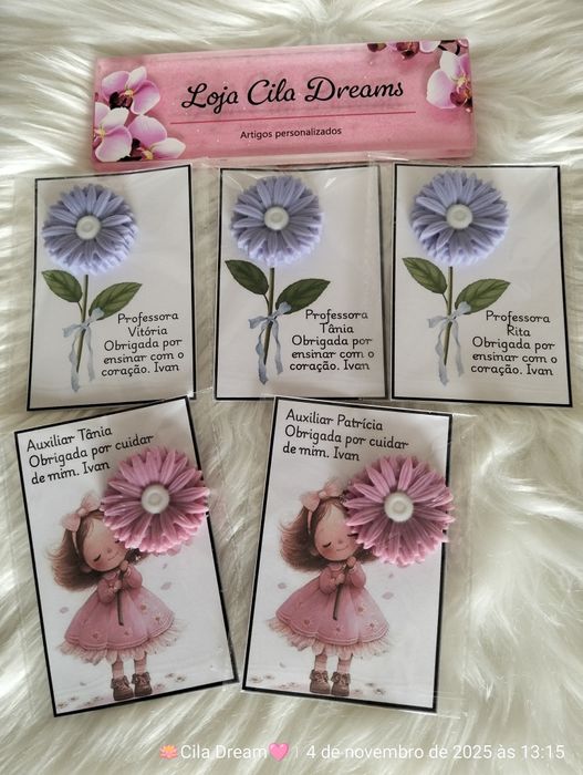 Cartão Oferta Professora, Educadora e Auxiliares