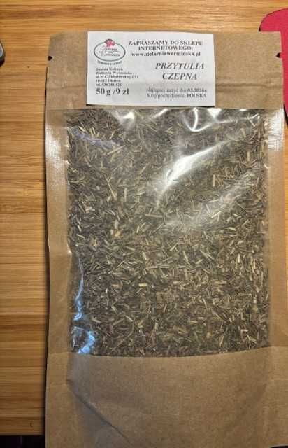 Herbata Przytulia Czepna Zielarnia Warmińska