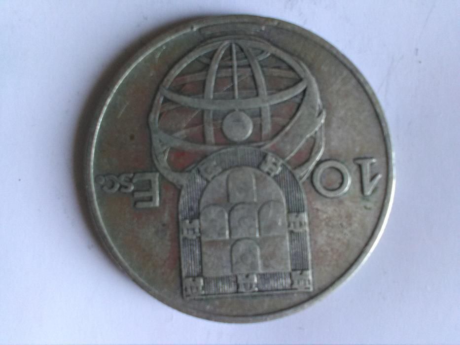 Moeda de 10 Escudos Republica Portuguesa de 1955