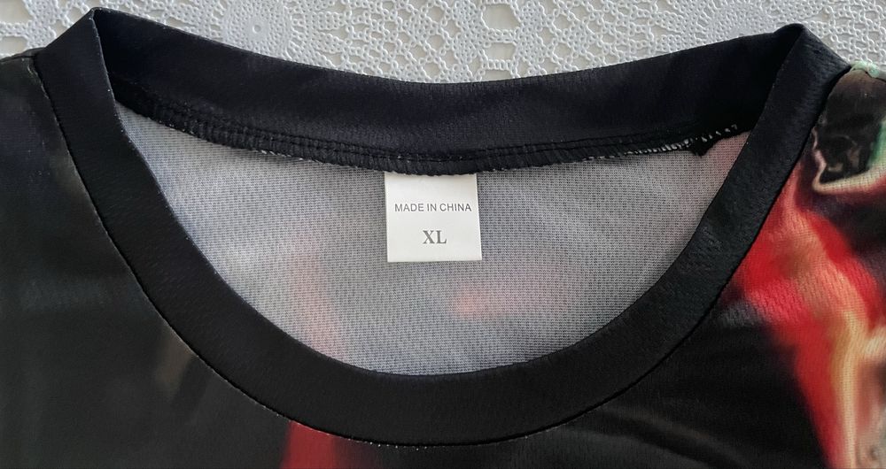 Koszulka 3D „Wilki” XL z krótkim rękawem