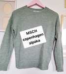 Sweterek z alpaką, kolor miętowy, MSCH, Copenhagen, rozm S