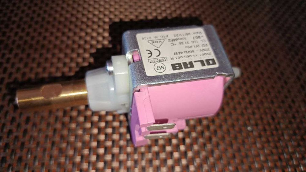 Насос вібраційний, помпа кавоварки, 48 ватт, 53 ватт!