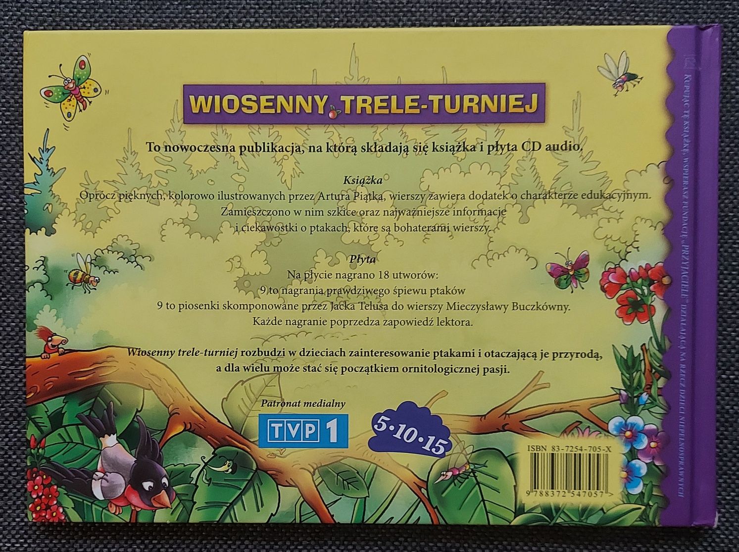 Wiosenny Trele-Turniej Mieczysława Buczkówna książka z płytą CD