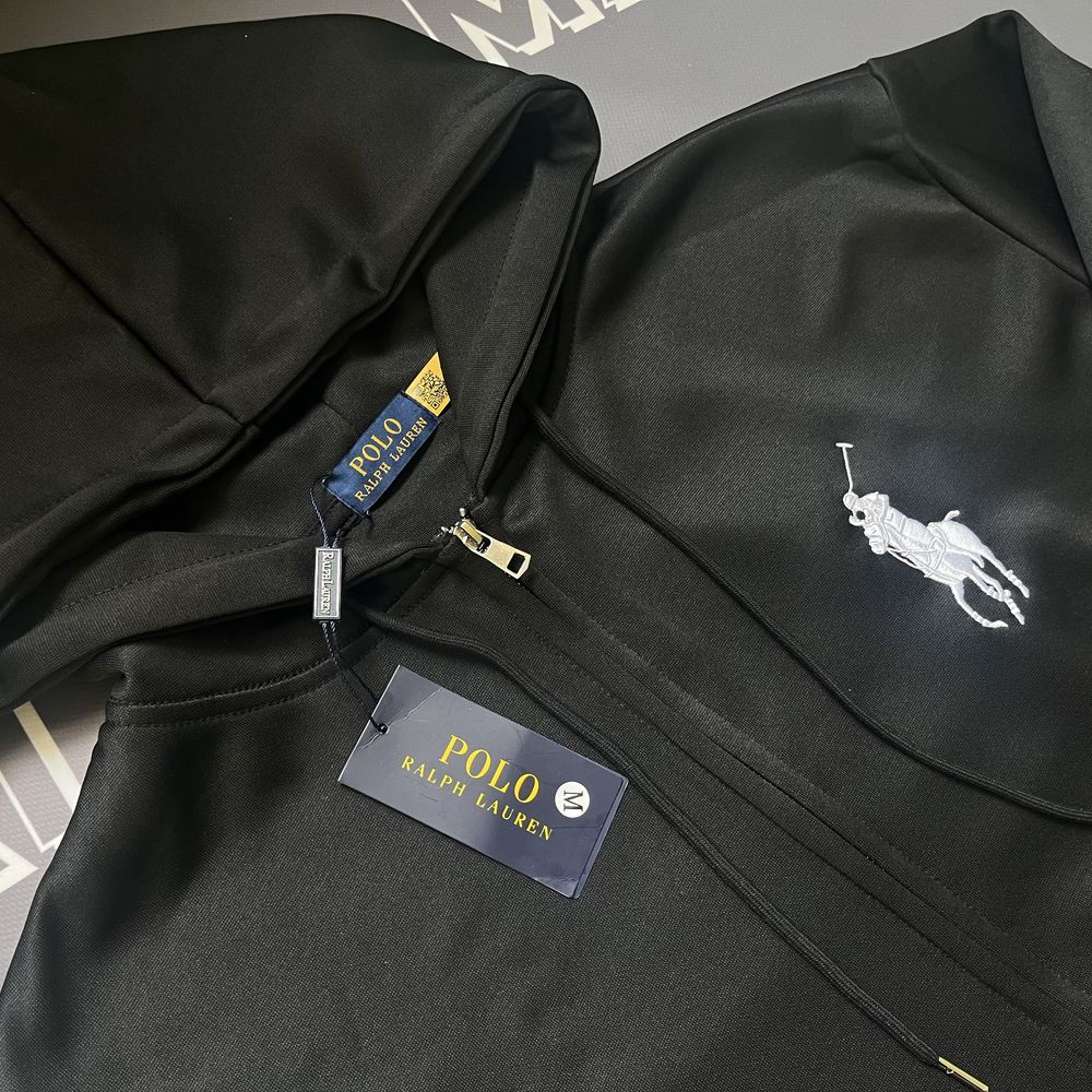 Зіп худі Polo Ralp Lauren з великим логотипом, стильна та якісна