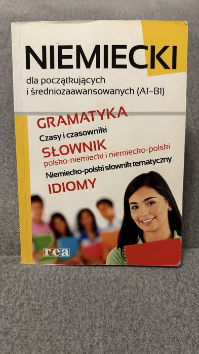 Książka do niemieckiego A1-B1 slownik, gramatyka i idiomy