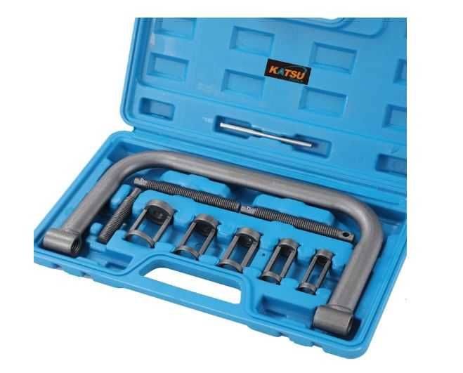 Kit  KATSU 10 peças 5 em 1 para compressão de molas de válvulas