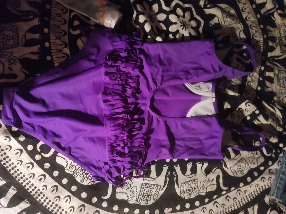 Fato de banho roxo