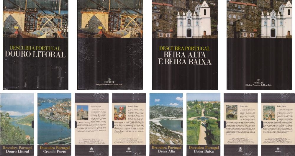 Descubra Portugal – 10 Volumes + 18 VHS