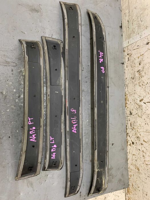 Audi A4 B6 B7 Sedan Avant Listwy Progowe Progu S-LINE Nakładki Komplet