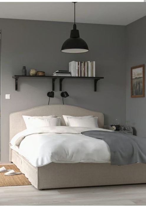 Estrutura de cama estofada - IKEA