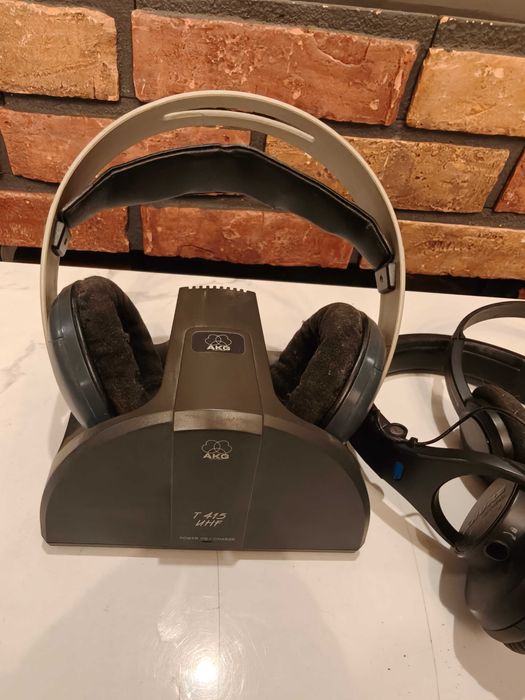 AKG T415 + SHURE SRH 440 + INNE ! Słuchawki zestaw