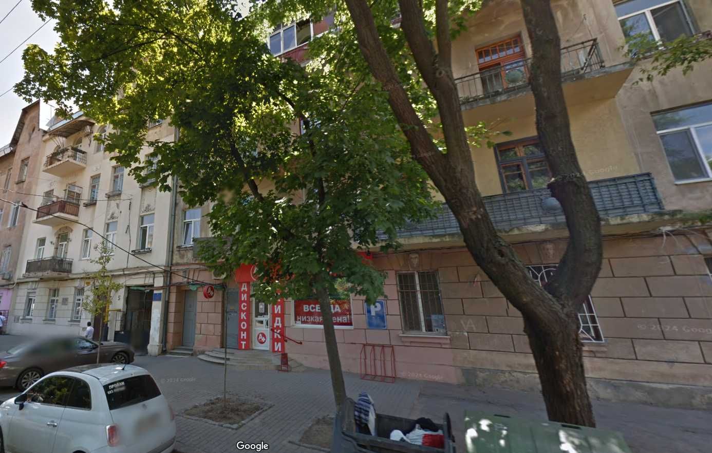 3-комн. квартира с палисадником на Французском бульваре / Пироговская