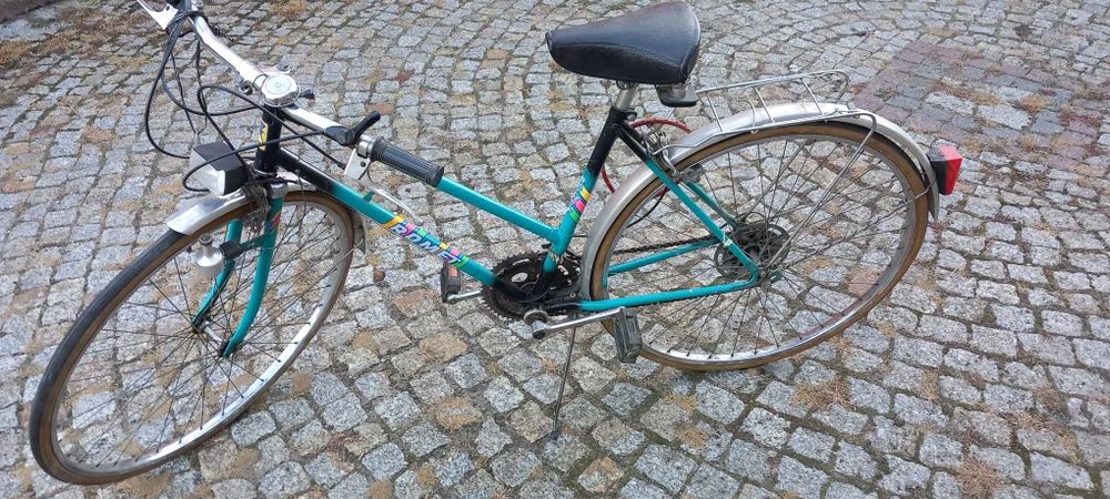 Rower romet Gazela  PRL rowerek kolażówka