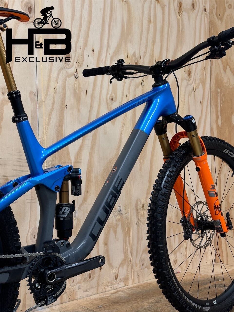Cube Stereo One77 C:68X SLX Carbon Shimano XT 2023