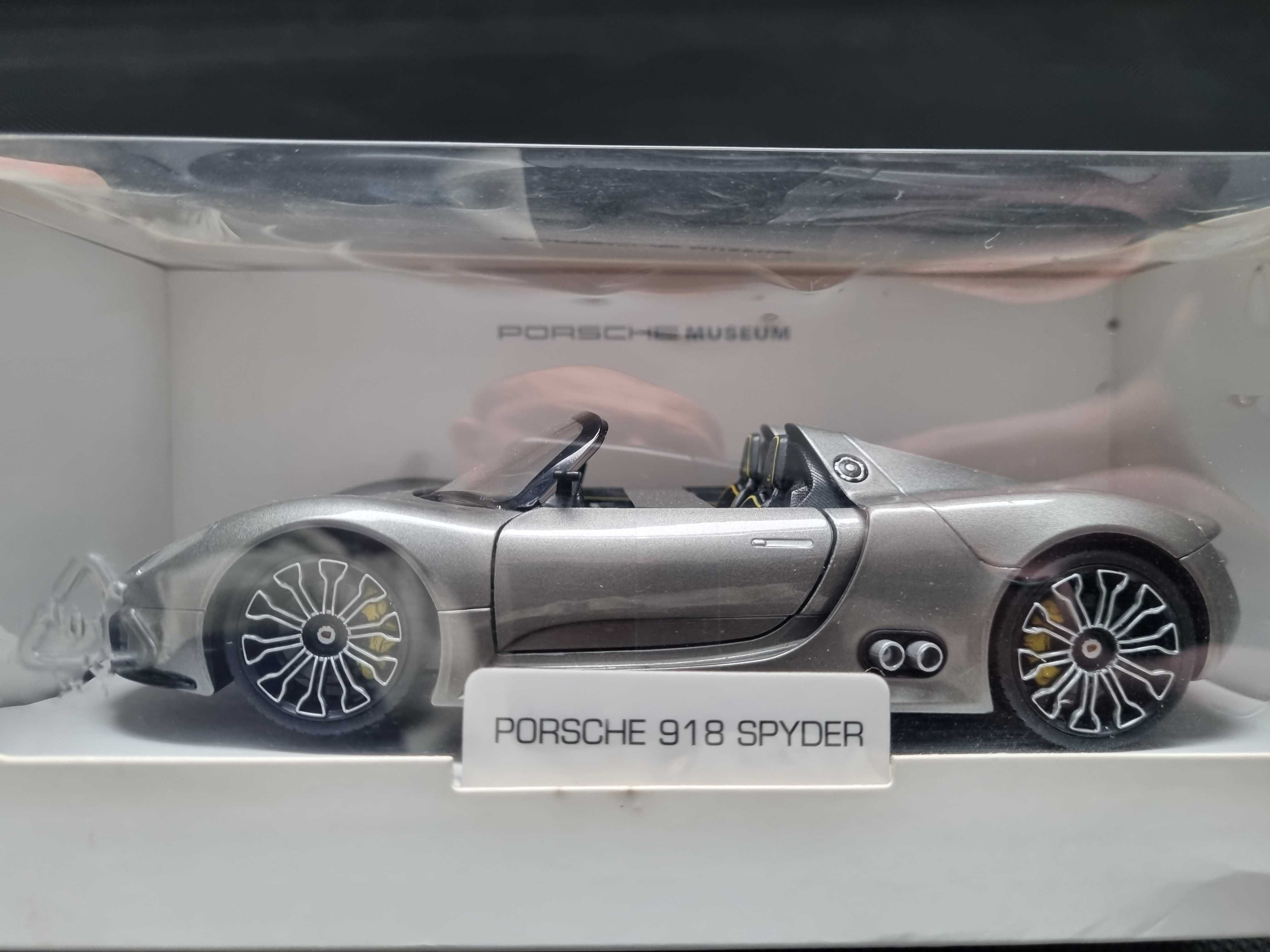 Porsche 918 Spyder muzeum Stuttgart