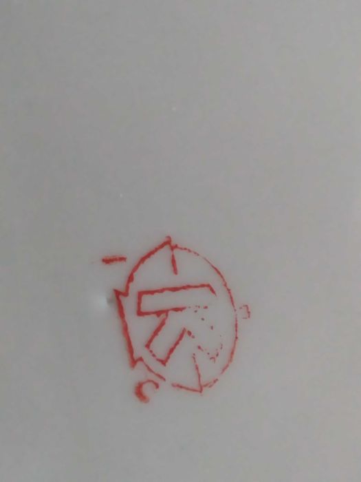 Porcelanowa figurka/popielnica ryba, Korosteń, czasy PRL-u