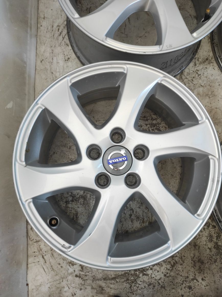 229 Felgi aluminiowe ORYGINAŁ VOLVO R 16 5x108 otwór 63,3 Bardzo Ładne