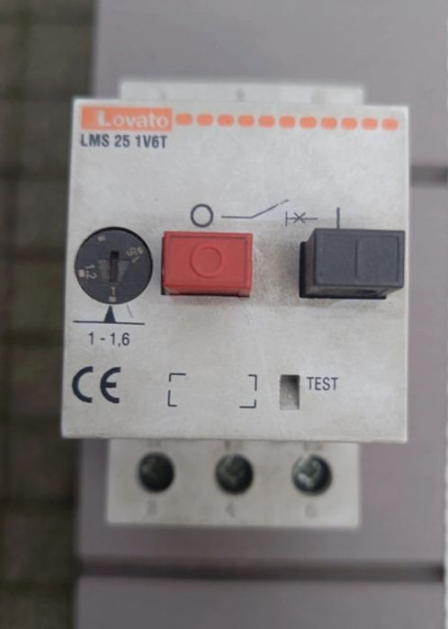 Wyłącznik silnikowy Lovato LMS 25 1V6T