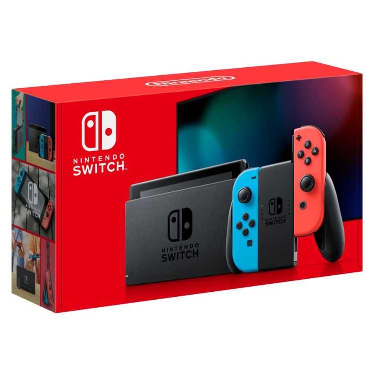 Nintendo switch com jogos e acessórios