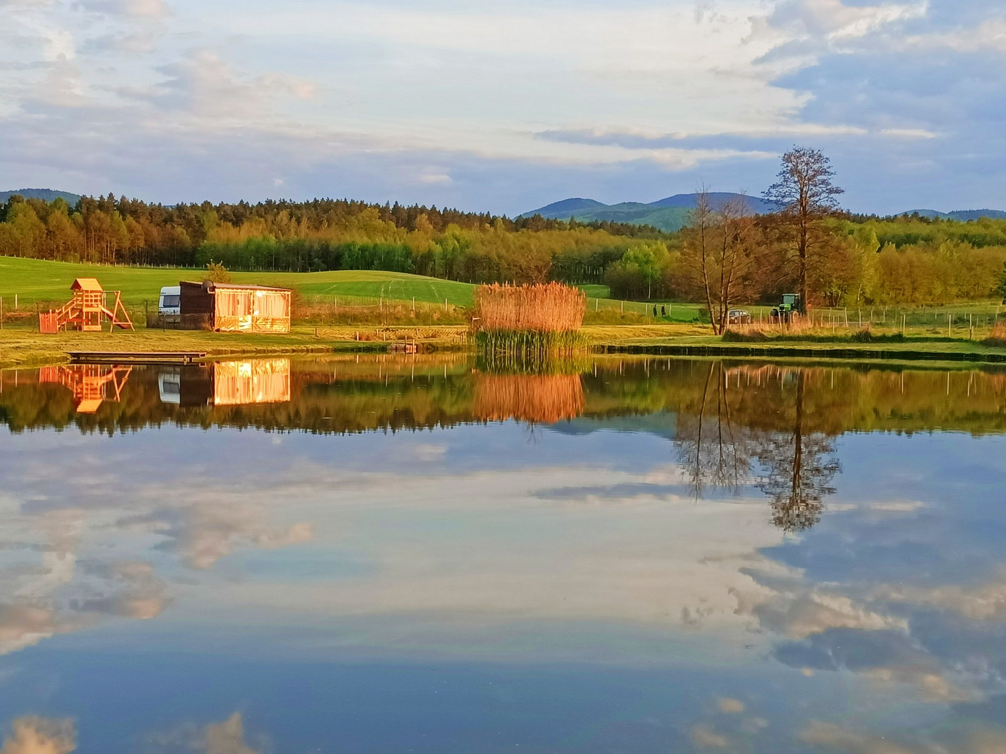 Domek w górach nad stawami darmowe wędkowanie